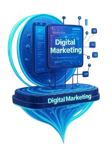 Digital marketing illustration
